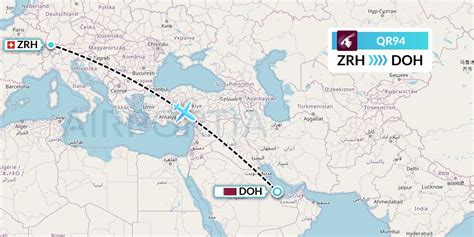 Qatar Airways flight QR94 .